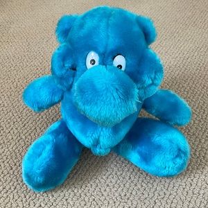 Vintage blue Kodak Kolorkins creature named Kwikki